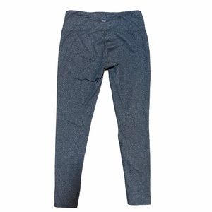 Womens Athleta XS Petite Gray Herringbone Leggings